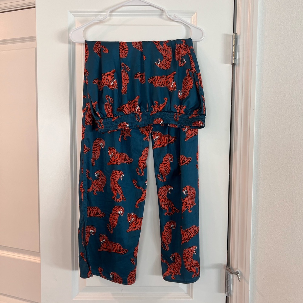 Dressed in Lala Wild Woman Satin Pants